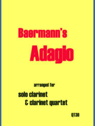 Adagio for 4 Bb Clarinets & Bass Clarinet