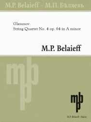 String Quartet No. 4 op. 64 in A minor