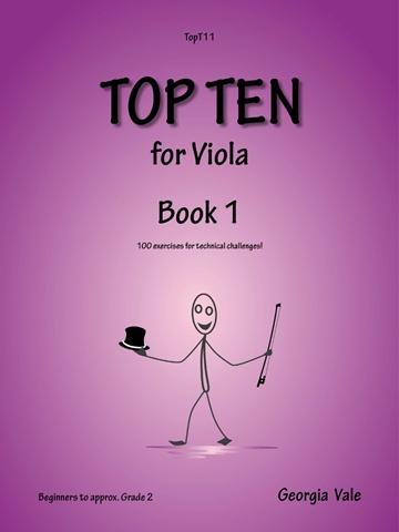Top Ten for Viola Book 1