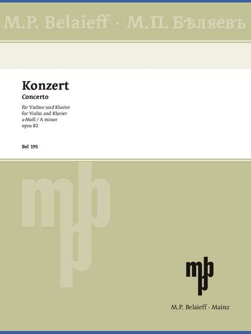 Violin Concerto op. 82 in A minor 1 BEL 195 5B6485D