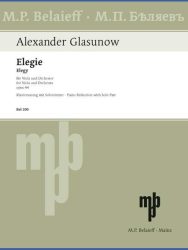 Elegie (Elegy) in G minor Op. 44  for Viola and Piano