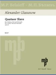 String Quartet No. 3  op. 26 in G major