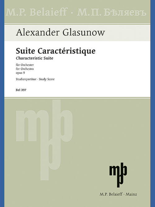 Characteristic Suite 1 BEL 397 Glasunow5B6485D