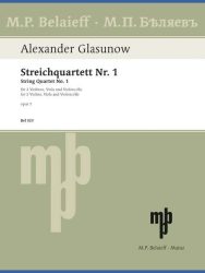 String Quartet No. 1 op. 1 in D major