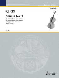 Sonata No. 1 in C Major for Cello and Piano