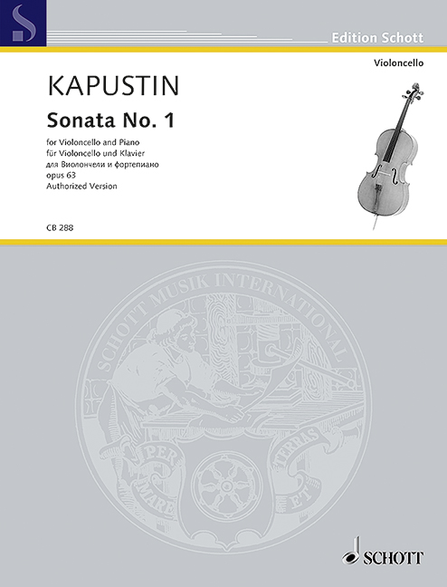 Sonata No. 1 op. 63 1 CB 288 Kapustin5B6485D