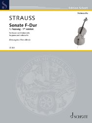 Sonate in F-Dur (First edition of 1st version)