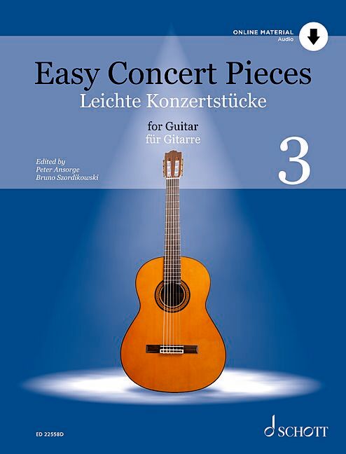 Easy Concert Pieces for Guitar Vol. 3 11 ED 22558D Ansorge U1 648