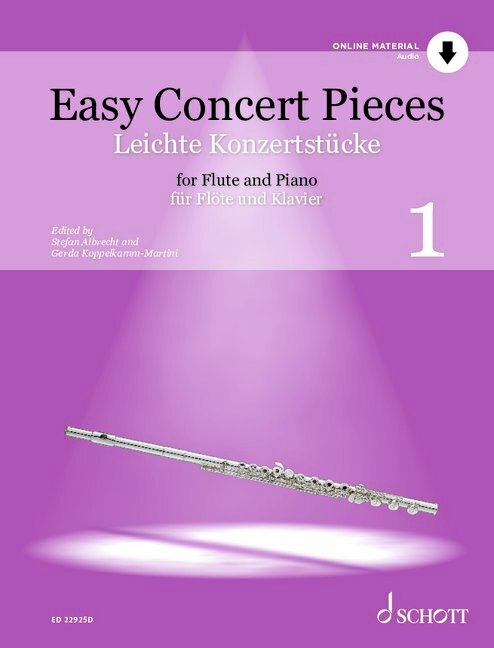 Easy Concert Pieces for Flute Vol. 1 11 ED 22925D Albrecht U1 648