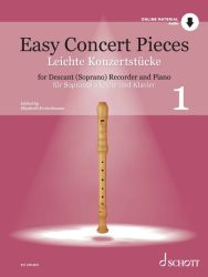Easy Concert Pieces for Descant Recorder Vol. 1
