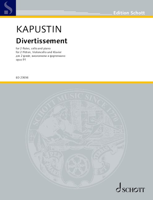 Divertissement op. 91 1 ED 23656 Kapustin U1 648
