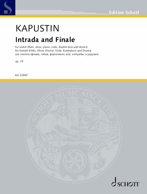 Intrada and Finale op. 79 1 ED 23949 Kapustin U1 648