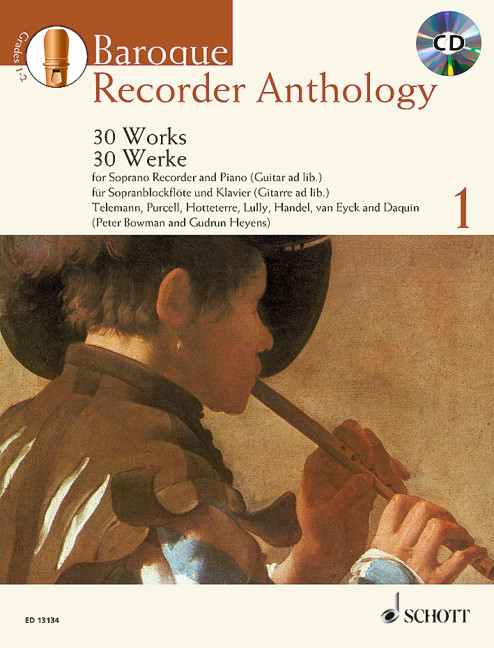 Baroque Recorder Anthology Vol. 1 9 ED 13134 Bowman 648