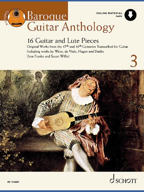 Baroque Guitar Anthology Vol. 3 8 ED 13446 96 Franke 648