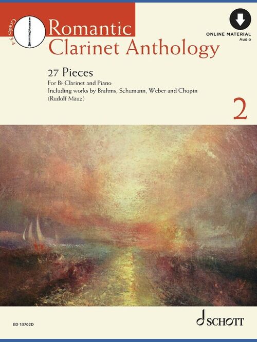Romantic Clarinet Anthology Vol. 2 3 ED 13702 96 Mauz U1 648