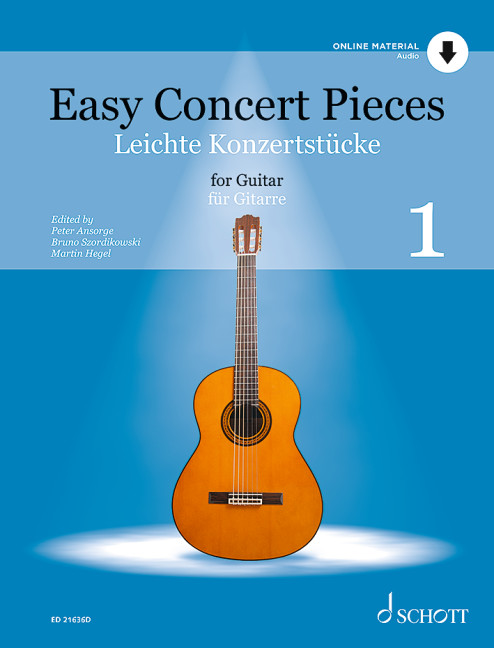 Easy Concert Pieces for Guitar Vol. 1 11 ED 21636 96 Ansorge 648