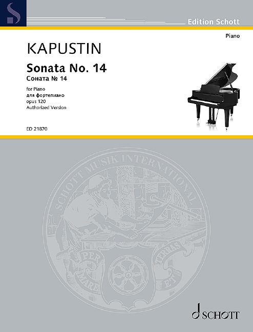 Sonata No. 14 op. 120 1 ED 21870 Kapustin 648