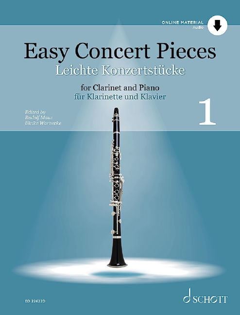 Easy Concert Pieces for Clarinet Vol. 1 11 ED 22622 96 Mauz 648