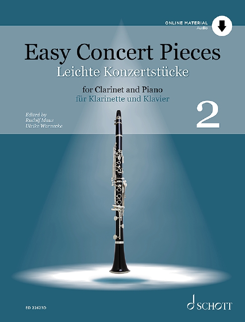Easy Concert Pieces for Clarinet Vol. 2 11 ED 22623 96 Mauz 648