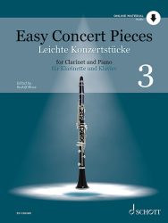 Easy Concert Pieces for Clarinet Vol. 3