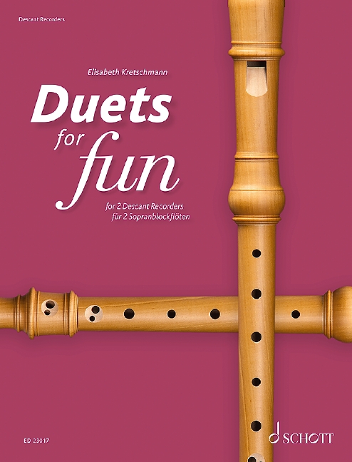 Duets for fun: Descant Recorder 3 ED 23017 Kretschmann 648