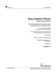 Easy Concert Pieces for String Quartet Violin 3 part