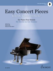 Easy Concert Pieces for Piano Four Hands