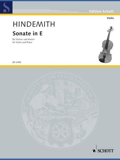 Sonata in E Violin and Piano