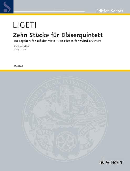 10 Pieces for Wind Quintet