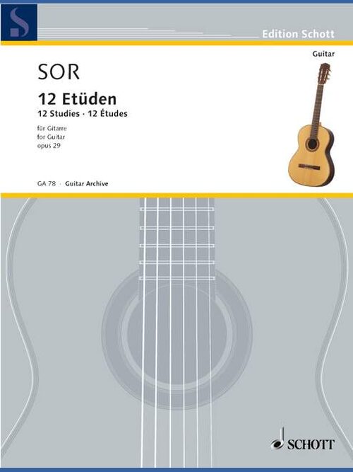 12 Studies op. 29
