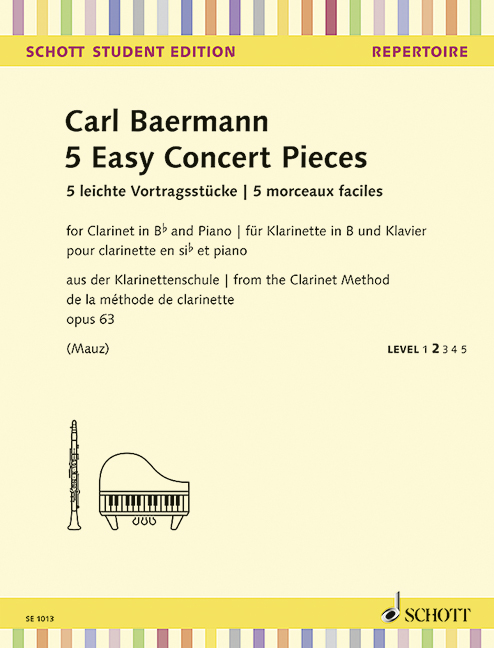 5 Easy Concert Pieces op. 63