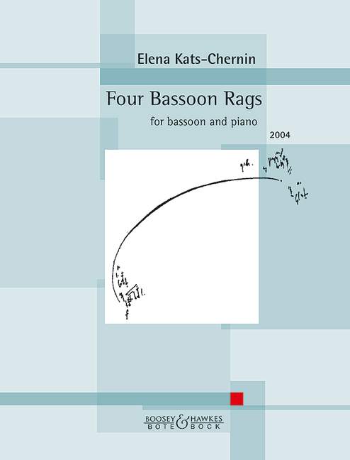 Kats-Chernin 4 Bassoon Rags for Bassoon and Piano 1 BB 2338 Kats Chernin5B6485D