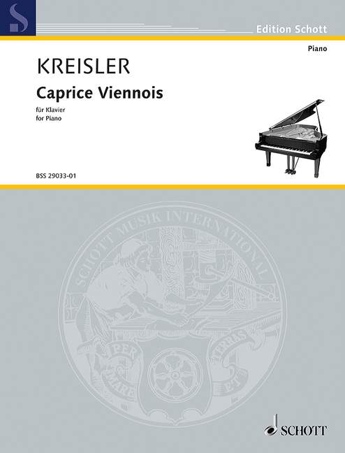 Kreisler: Caprice Viennois op. 2 for Violin and Piano 6 BSS 29033 Kreisler 648