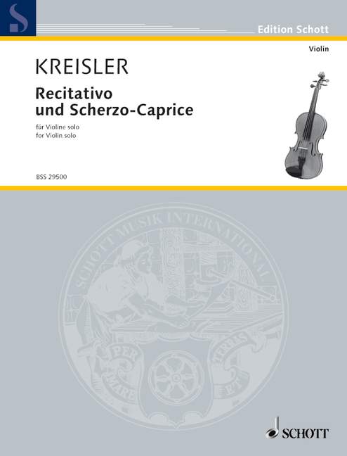 Kreisler: Recitativo and Scherzo-Caprice op. 6 2 BSS 29500 Kreisler5B6485D