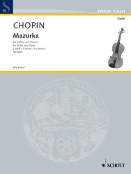 Chopin: Mazurka Op. posth. No. 2 in A minor for Violin and pIano