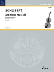 Schubert: Moment Musical op. 94 No. 3 in F minor for Violin and Piano