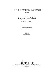 Wieniawski: Caprice in A Minor for Violin and Piano