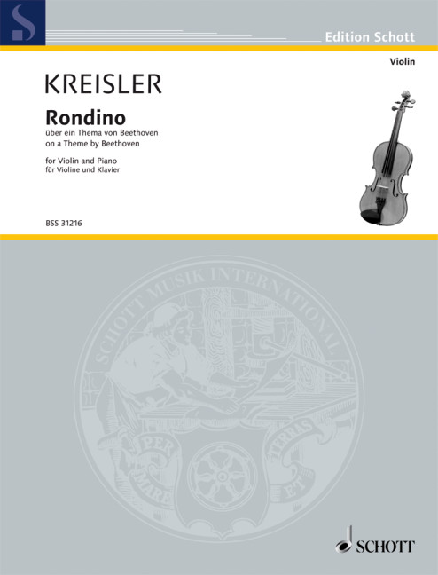 Kreisler: Rondino No. 1 on the theme by Beethoven 1 BSS 31216 Kreisler 648