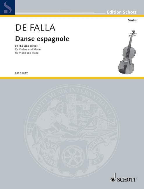 Falla: Danse Espagnole from "La vida breve" 1 BSS 31837 DeFalla5B6485D