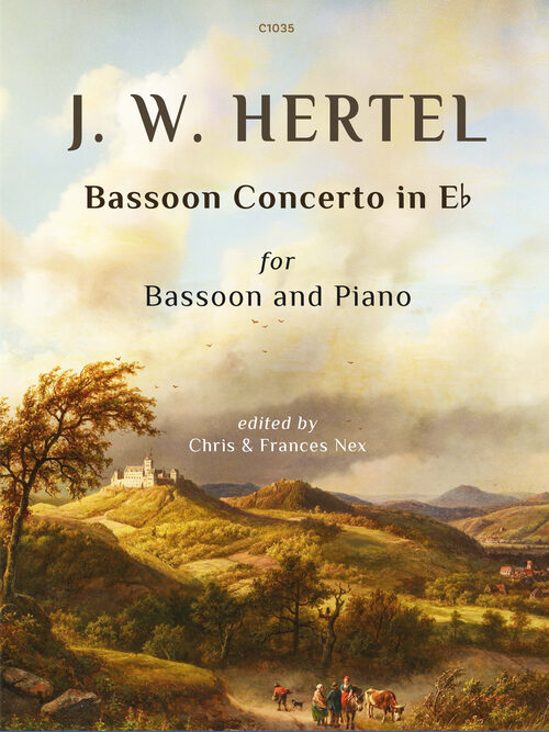 Hertel: Concerto in E-flat for Bassoon and Piano 1 C1035