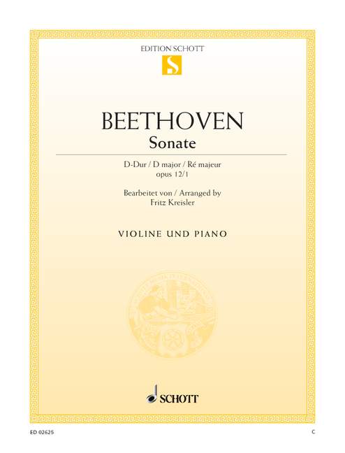 Sonata in D major op. 12 no. 1 1 ED0 2625 Beethoven5B6485D