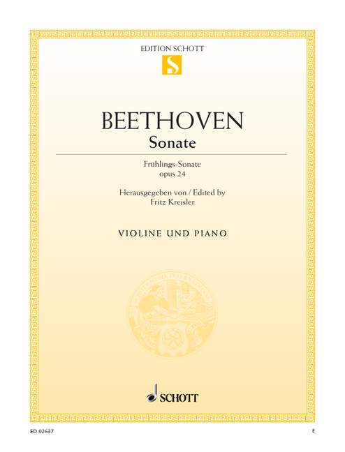 Beethoven: Sonata in F major op. 24 (Spring) 1 ED0 2637 Beethoven5B6485D