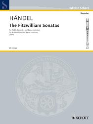 Handel Fitzwilliam Sonatas for Recorder