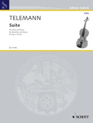 Telemann Suite D Major for Viola and Piano