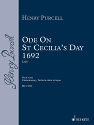 Purcell Ode on St. Cecilia's Day 1692 Z 328 Z 328