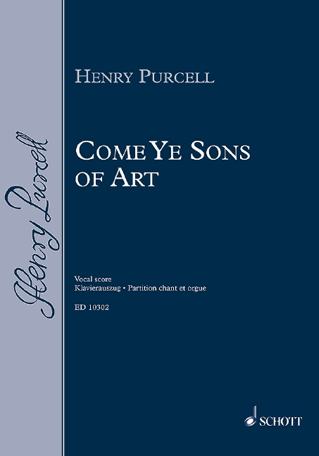 Purcell Come Ye Sons Of Art - Vocal Score 1 ED 10302 Purcell 648