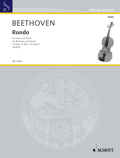 Beethoven Rondo for Viola and Piano 1 ED 10562 Beethoven5B6485D
