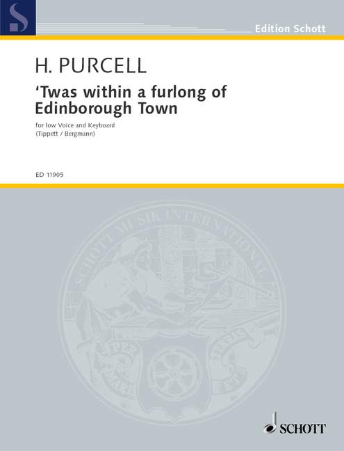 Purcell Twas within a furlong of Edinborough Town in E minor 1 ED 11905 Purcell5B6485D