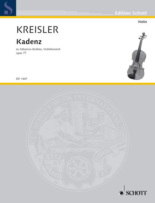 Kreisler: Kadenz 1 ED 1447 Kreisler5B6485D