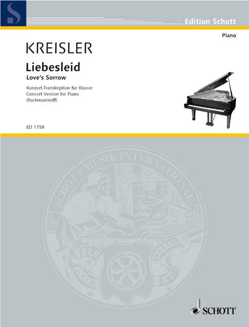 Kreisler: Liebesleid for Piano 1 ED 1758 Kreisler5B6485D